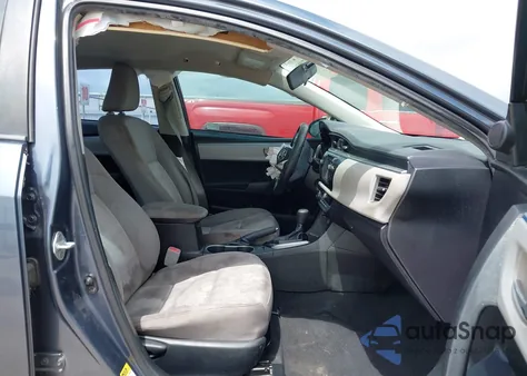 2015 Toyota Corolla Le from USA, damaged, VIN 5YFBURHE0FP256476